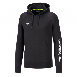 SWEAT MIZUNO TERRY HOODIE H BLACK