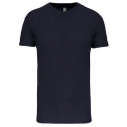 T-SHIRT BIO150 COL ROND FEMME - NAVY