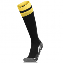 AZLON SOCKS BLACK/YELLOW