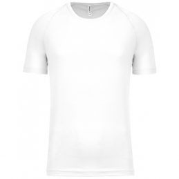 T-SHIRT POLYESTER WHITE