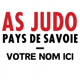Logo dos Judo PAYS DE SAVOIE + nom 6€