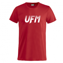 T-shirt Adulte rouge - UFM