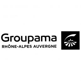 Logo Groupama (blanc)