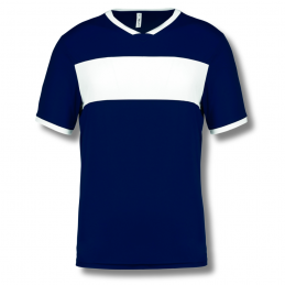 MAILLOT MC AD NAVY/WHITE