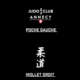 Logos pantalon Annecy Judo