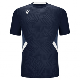 SHEDIR SHIRT MC NAVY/WHITE