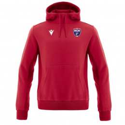 Sweat coton rouge - MACRON...