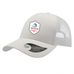 Casquette trucker blanche -...