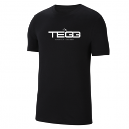 T-shirt coton noir Adulte -...