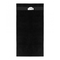 Serviette de bain noire - USSV