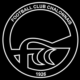 Logo blanc FC Chalon