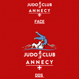 Logos "vestes" Annecy judo