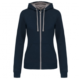 SWEAT FZ CAPUCHE LADY KARIBAN