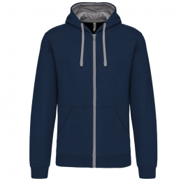 SWEAT-SHIRT ZIPPÉ CAPUCHE