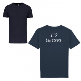 T-shirt coton marine Homme...