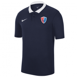 Polo coton bleu adulte -...