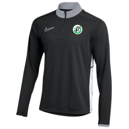 Sweat zip noir enfant -...