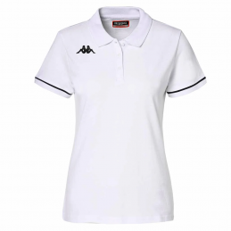 POLO BARLA - WHITE/BLACK
