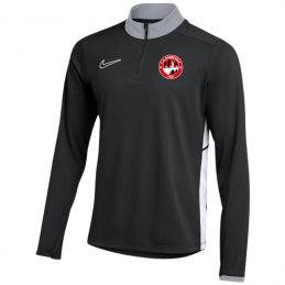 Sweat zip noir enfant -...