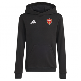 Sweat coton noir enfant -...