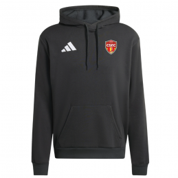 Sweat coton noir adulte -...