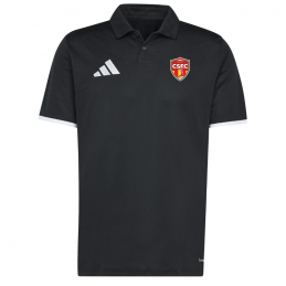 Polo noir enfant - ADIDAS -...