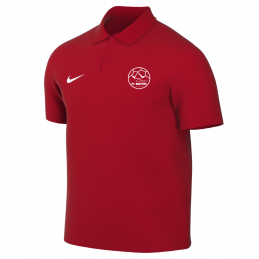 Polo coton rouge adulte -...