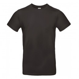 TSHIRT 190G B&C - BLACK