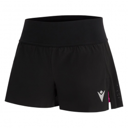 SHORT MACRON PADEL CC CORNELIA FEMME BLACK/NPNK